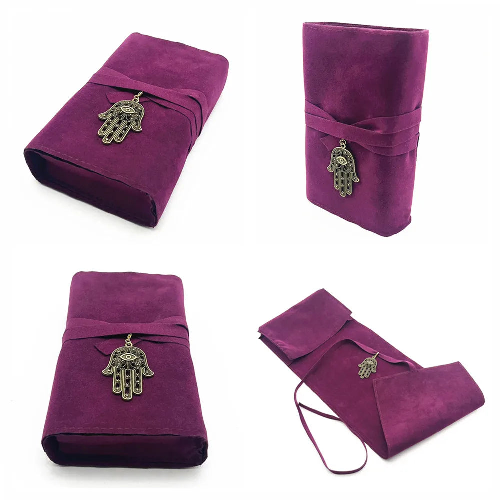 Tarot Deck Storage Pouch (Hamsa)