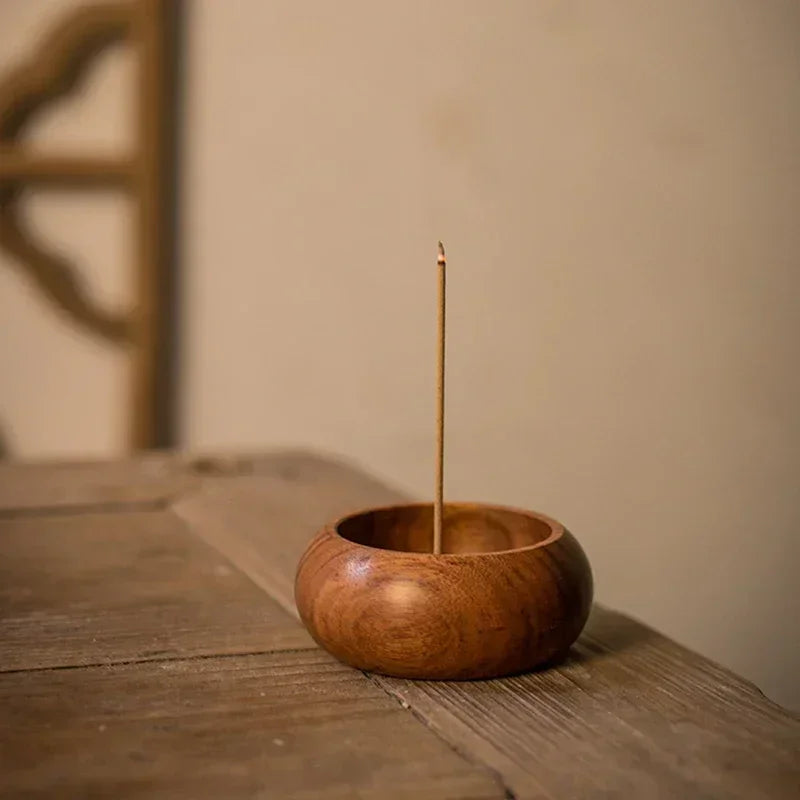 Wooden Incense Stick Holder