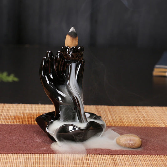 Back Flow Incense Burners - Crimson Ash Collection