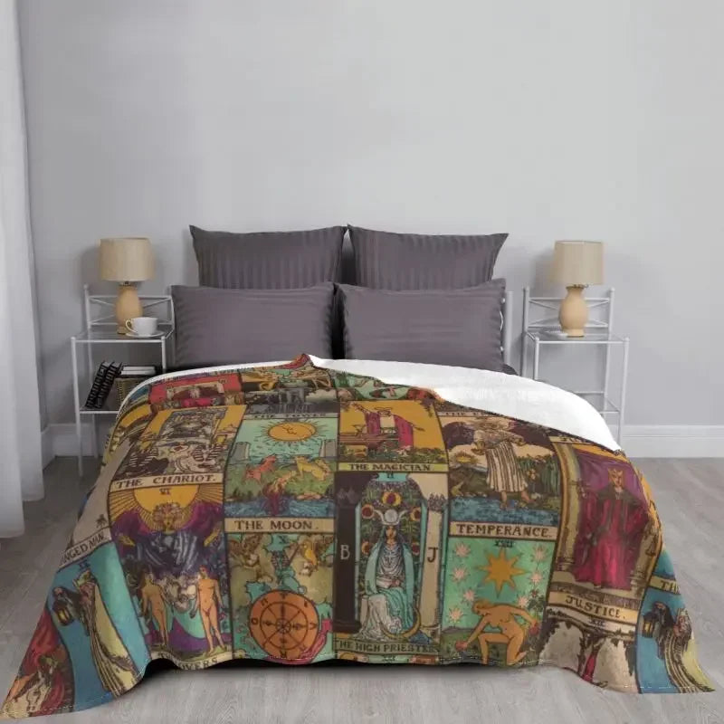 Tarot Fleece Blanket Throw