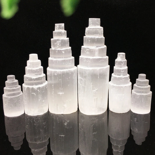 Selenite Crystal Tower