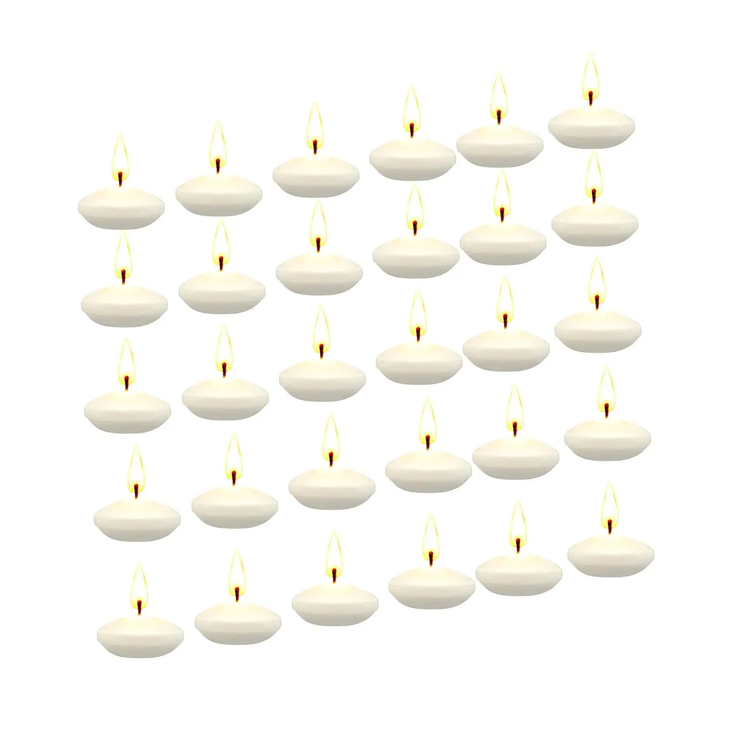 Unscented Floating Candles - 30PCS