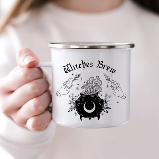 Witches Brew Enamel Mug - 12oz
