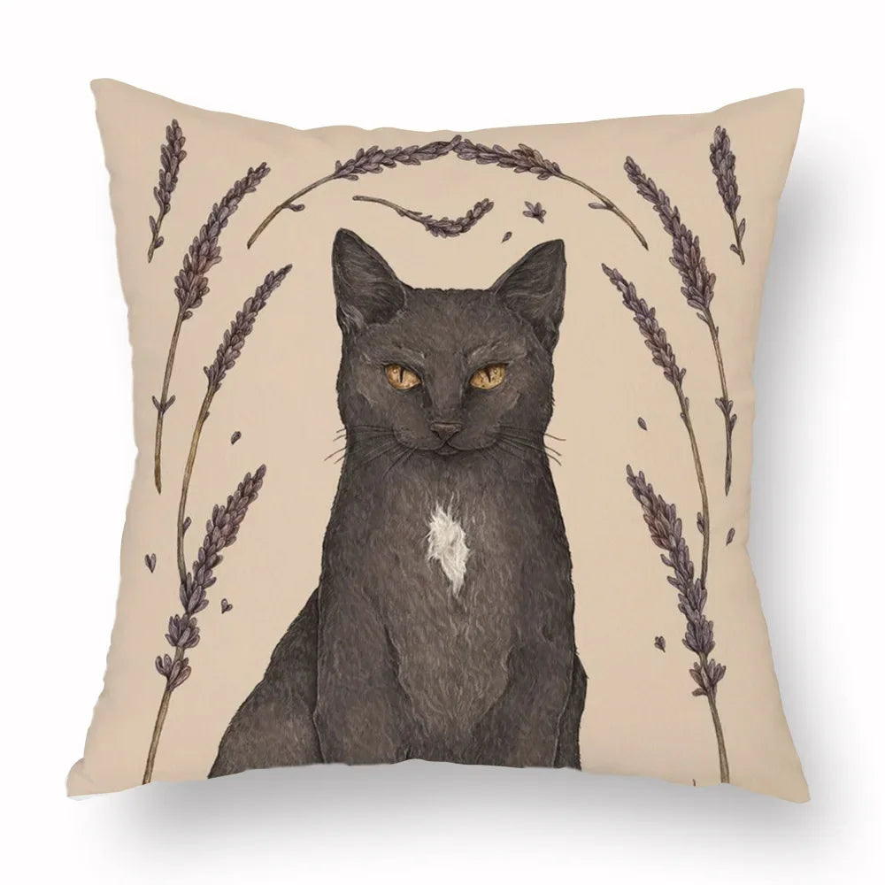 Throw Cushion Covers - Dark Academia Collection