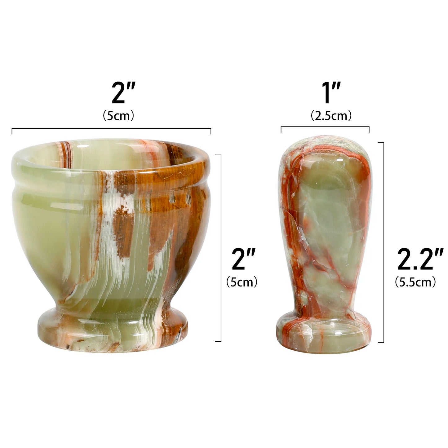 Marble Mortal and Pestle