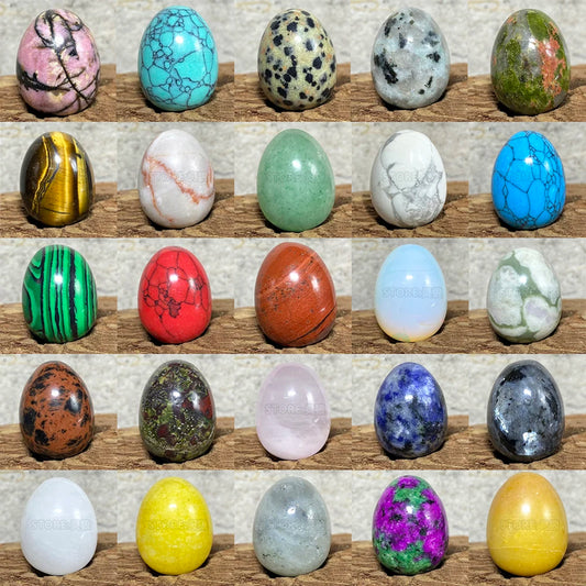 Mini Crystal Egg Carving