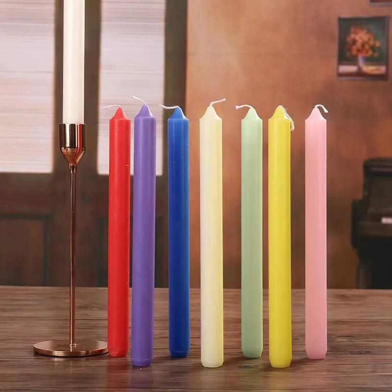 Unscented Chime Candles - 12 pack