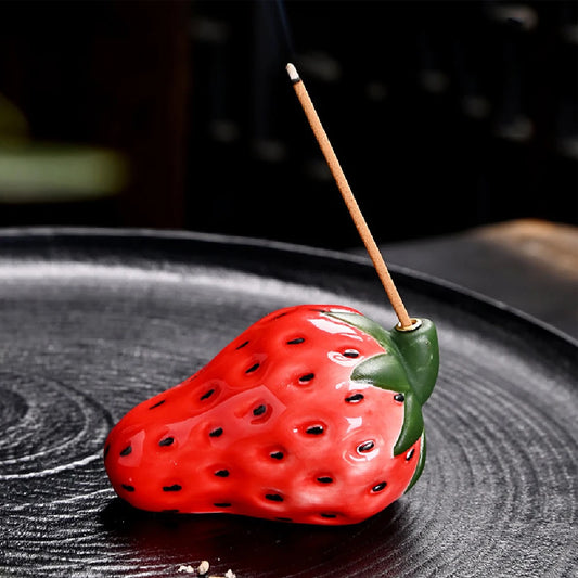 Oh Look, A Strawberry incense Holder