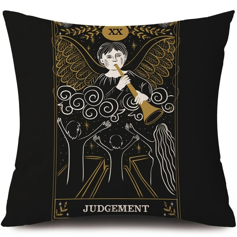 Throw Cushion Covers - Moon Tarot Collection