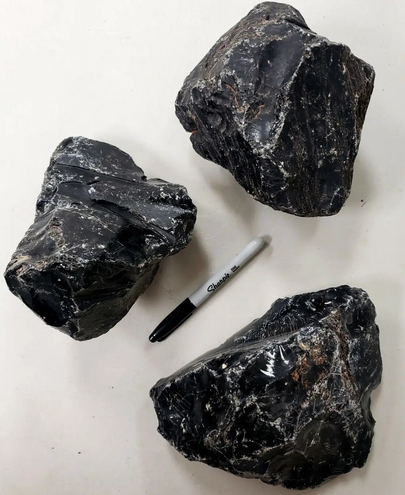 XL Black Obsidian Raw Crystal Chunk