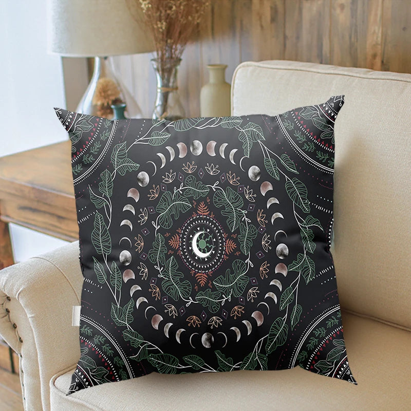 Throw Cushion Covers - Dark Wildflower Collection