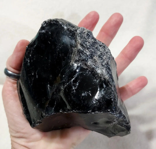 XL Black Obsidian Raw Crystal Chunk