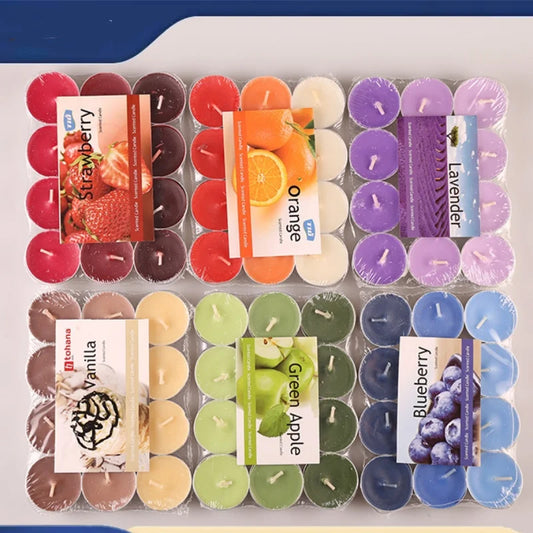 Scented Ombré Tealight Set - 12PCS