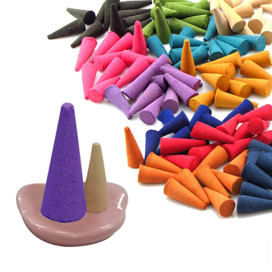 Incense Cones - 60 Classic or 20 Plus Size