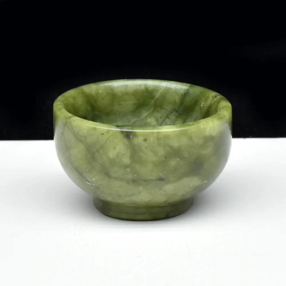 Small Jade Crystal Bowl