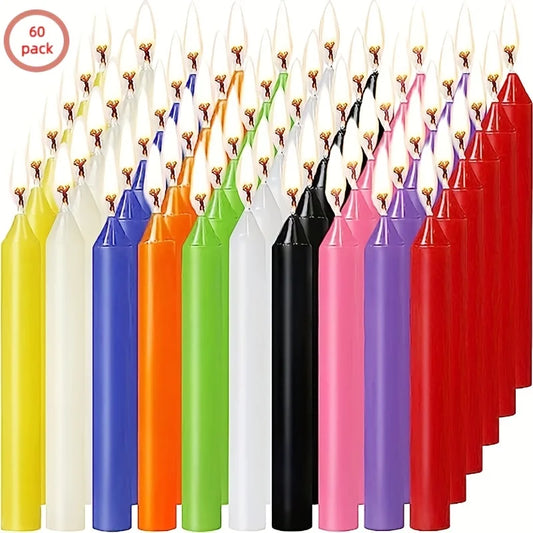 Unscented Chime Candles -100 Pack