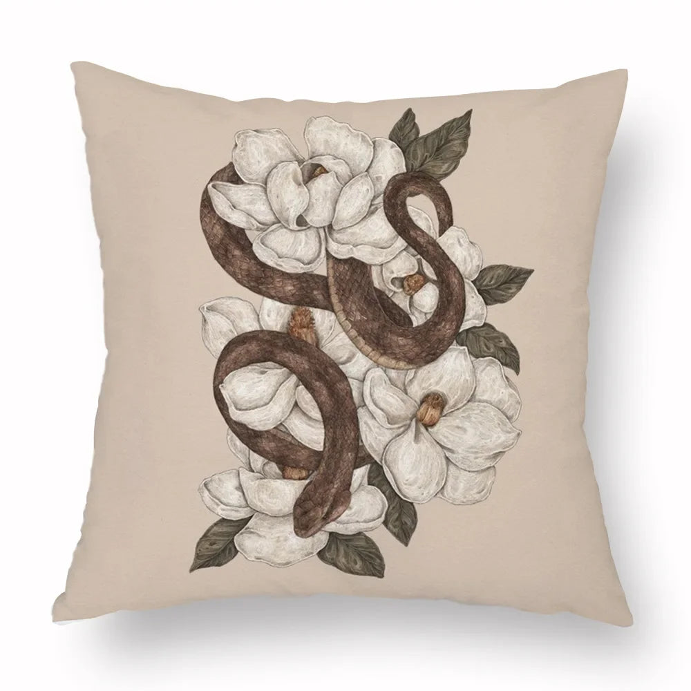 Throw Cushion Covers - Dark Academia Collection