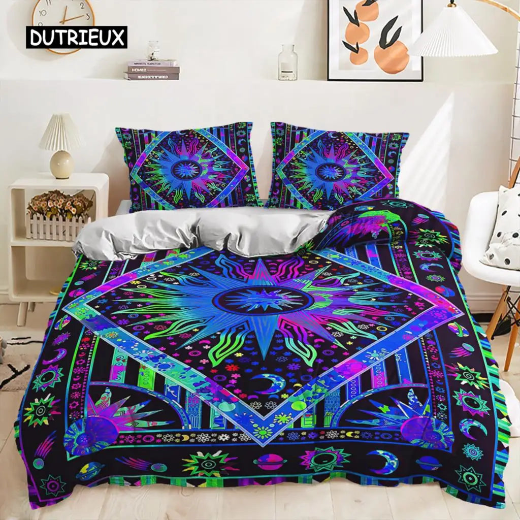 Duvet Cover and Pillowcase Set - Boho Collection
