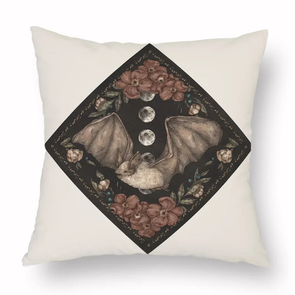 Throw Cushion Covers - Dark Academia Collection