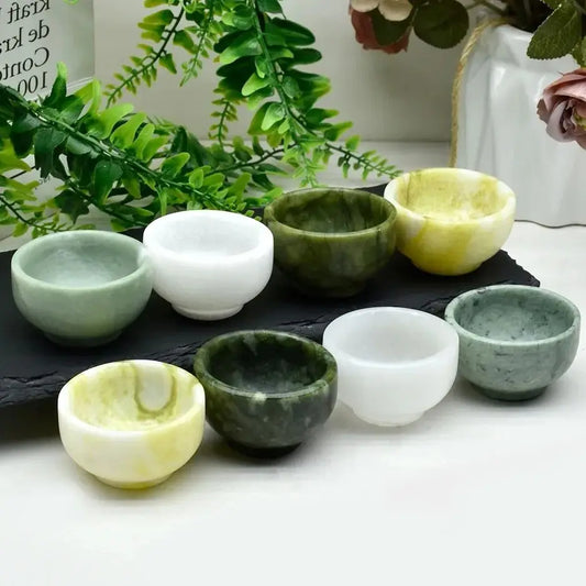 Small Jade Crystal Bowl