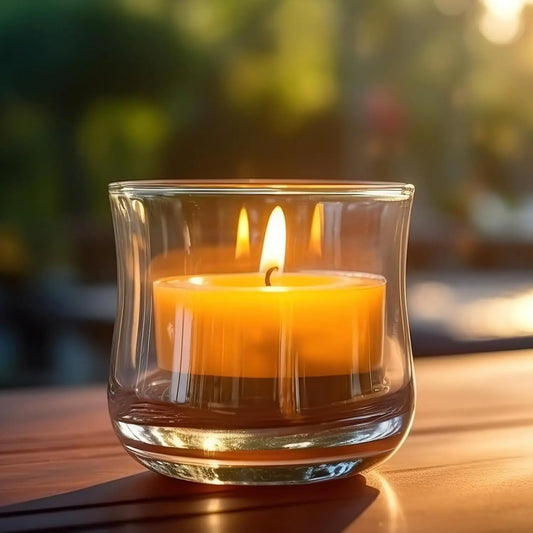 Beeswax Tealight Candles - 12/24/48PCS