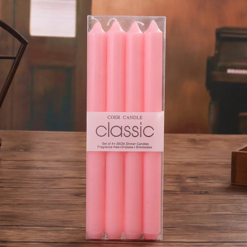 9.5” Taper Candles - 4Pc