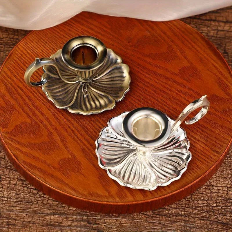 Vintage Nordic Style Candlestick Holders