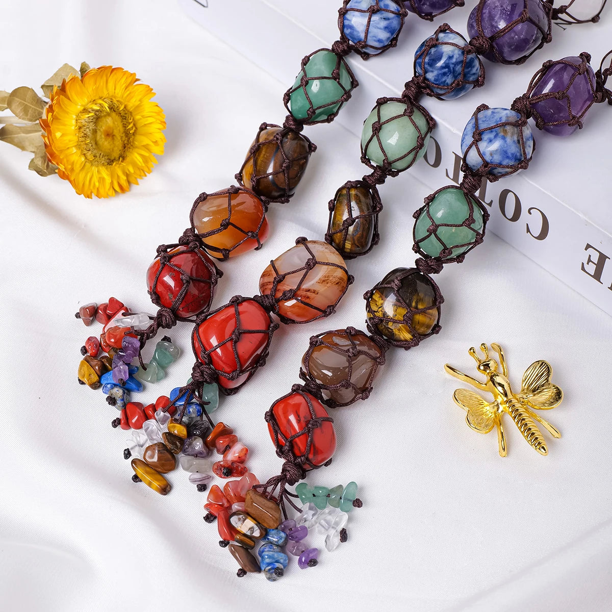 Hanging Chakra Stones