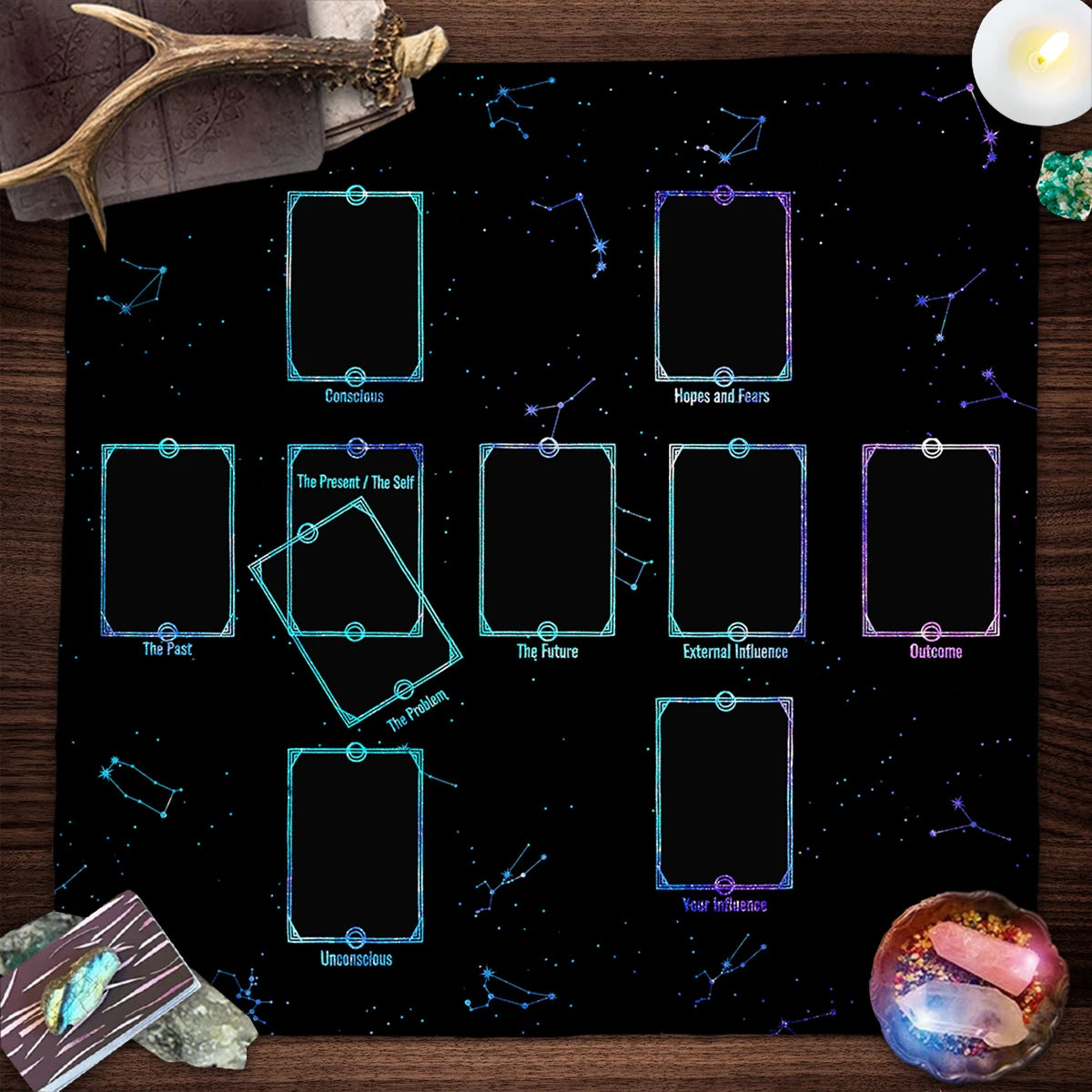 Tarot Card Spread Altar Cloth Collection