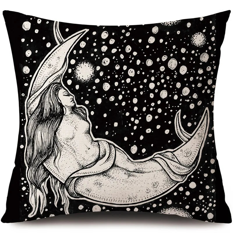 Throw Cushion Covers - Moon Tarot Collection