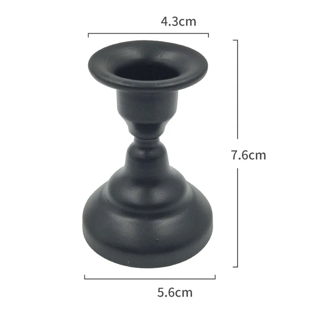 Vintage Metal Candlestick holders