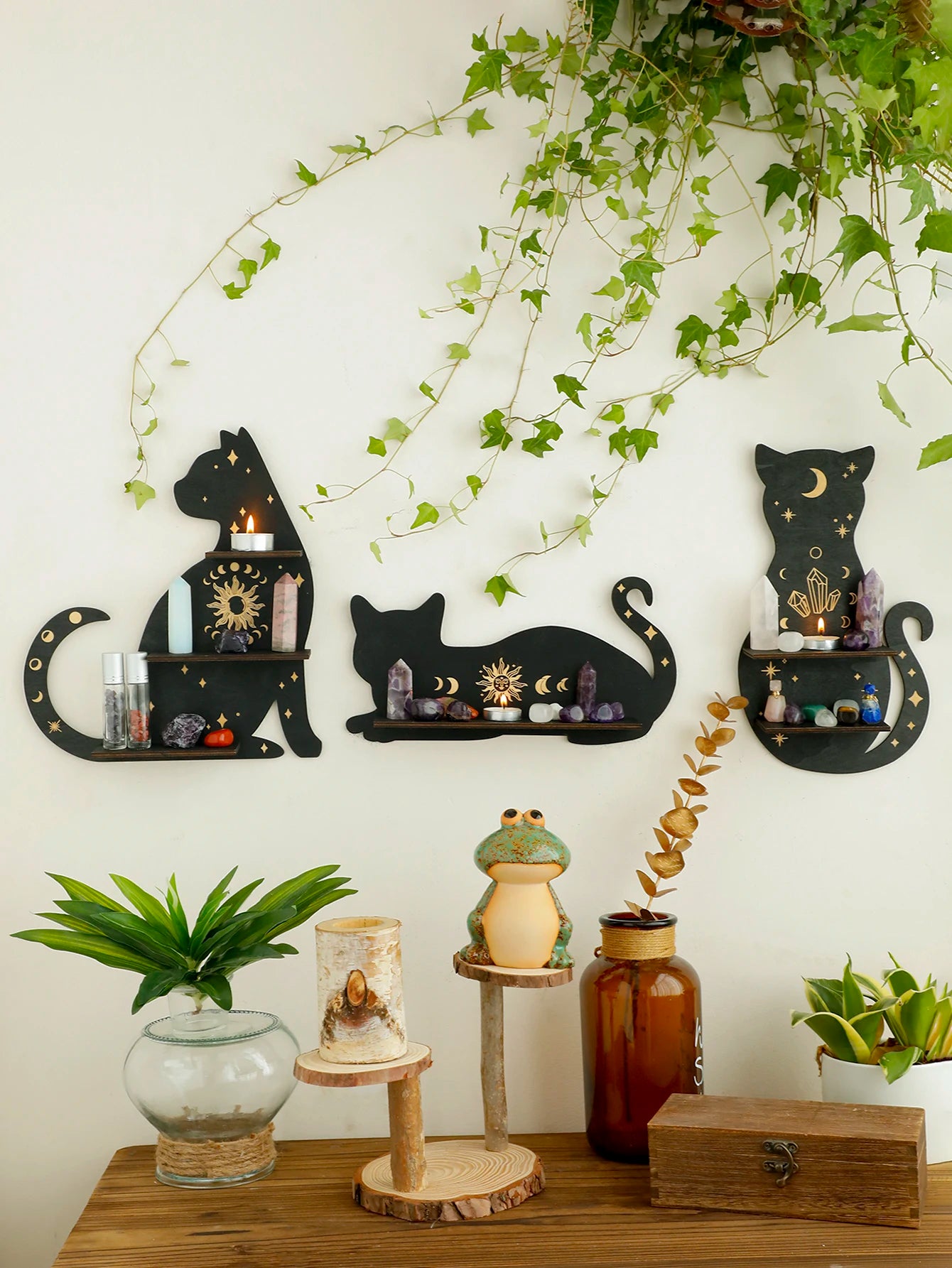 Crystal Display Shelves - Familiar Collection