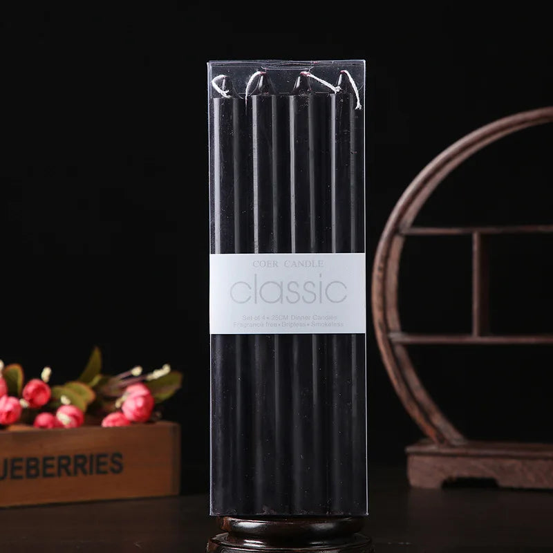 9.5” Taper Candles - 4Pc