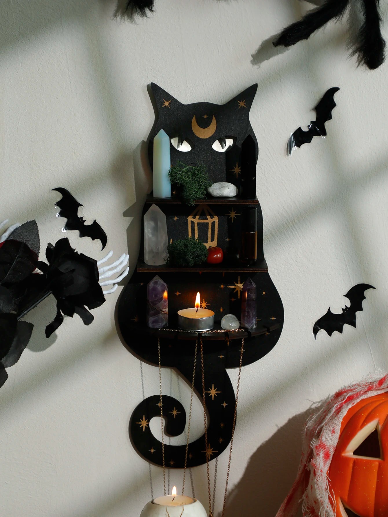 Crystal Display Shelves - Familiar Collection
