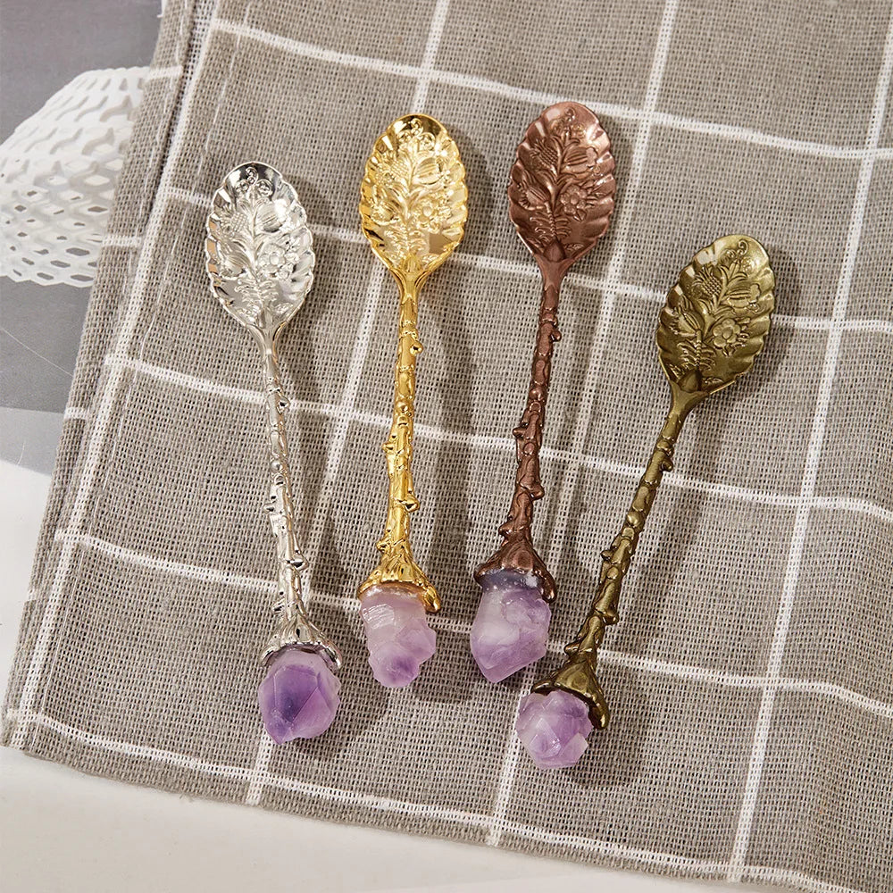 Amethyst Altar Spoon