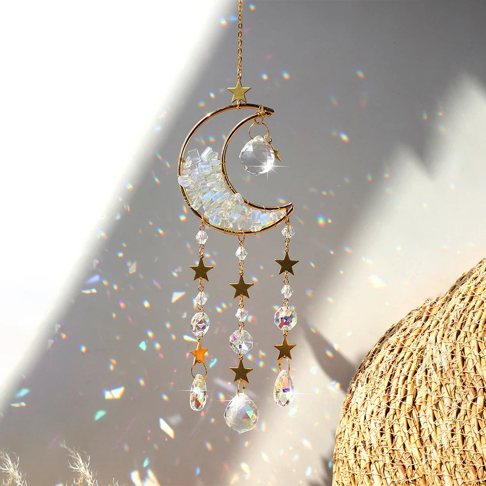 Crystal Suncatchers - Cresent Collection