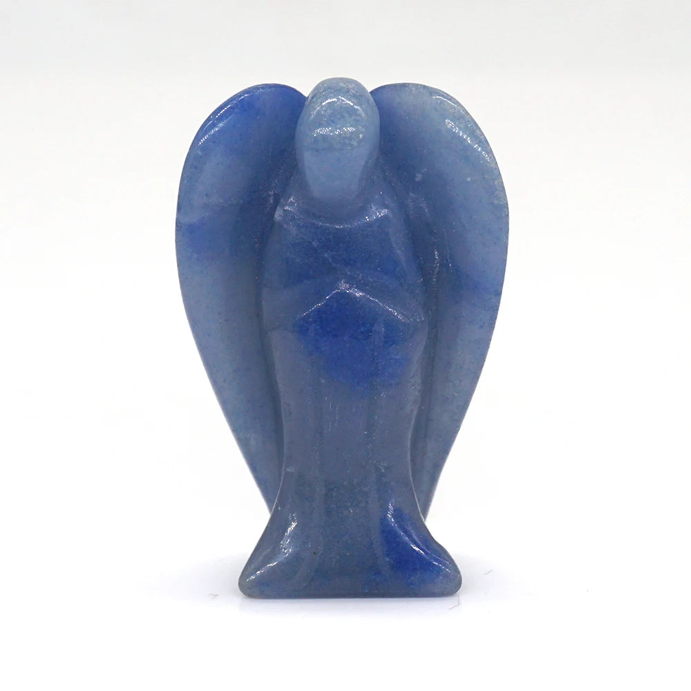 Mini Guardian Angel Crystal Carvings