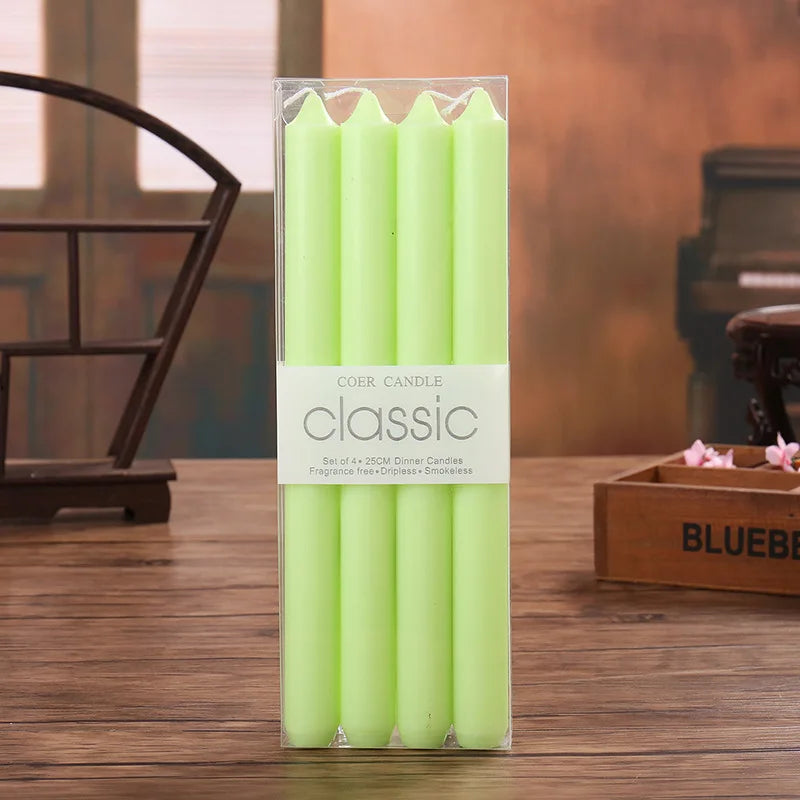 9.5” Taper Candles - 4Pc