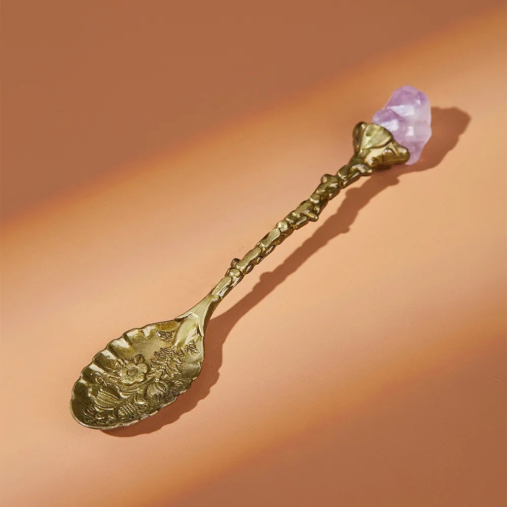 Amethyst Altar Spoon