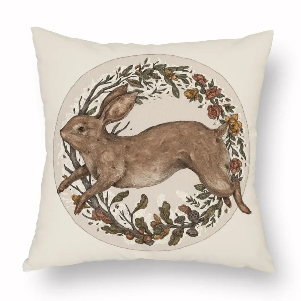 Throw Cushion Covers - Dark Academia Collection