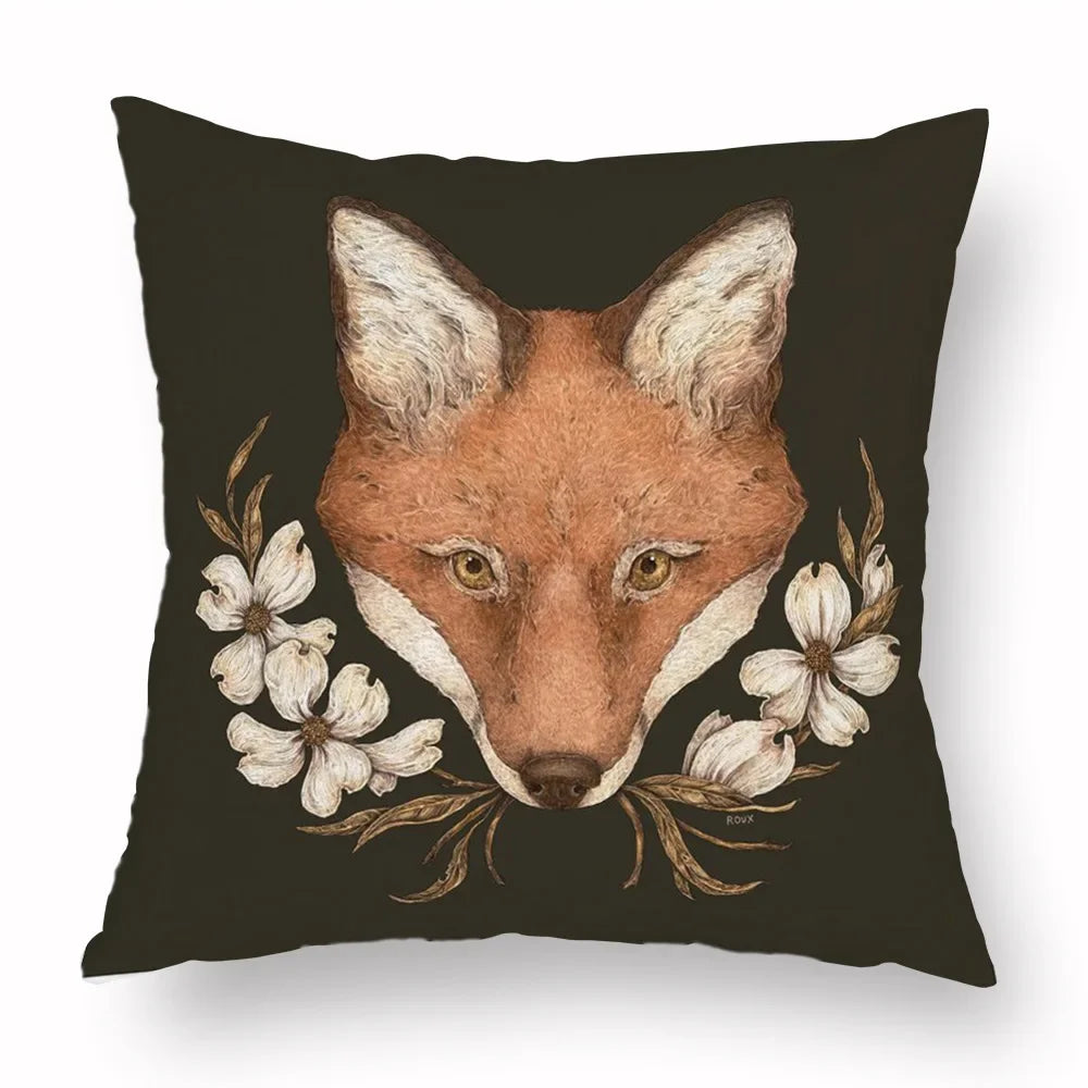 Throw Cushion Covers - Dark Academia Collection