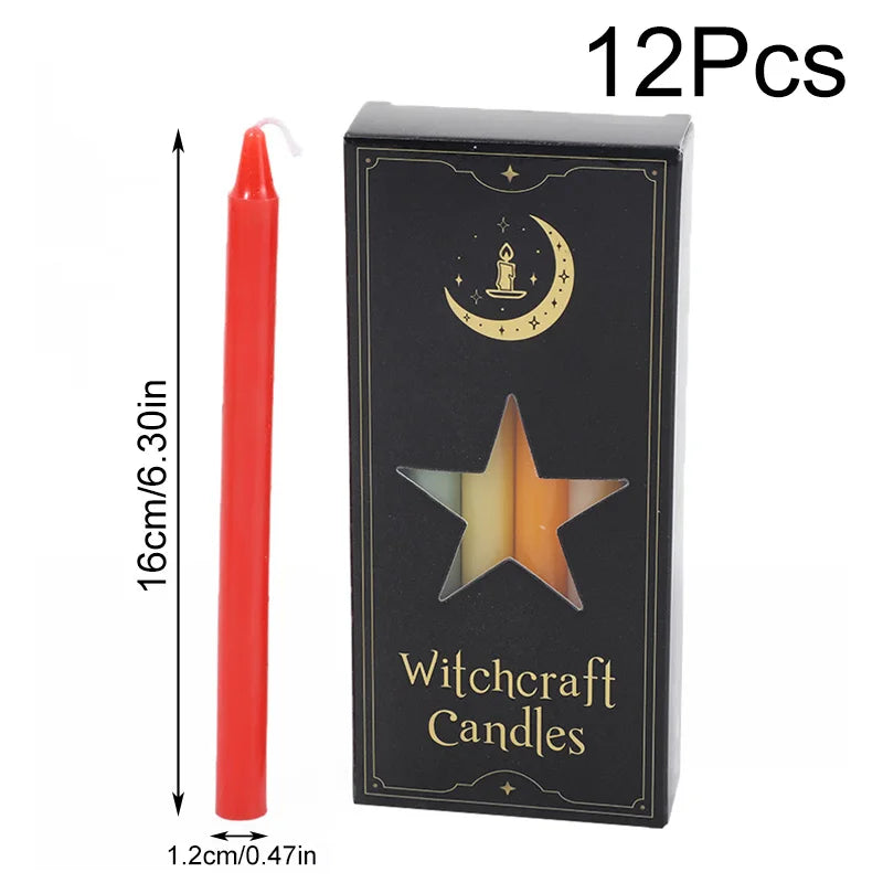 Unscented Chime Candles - 12 pack