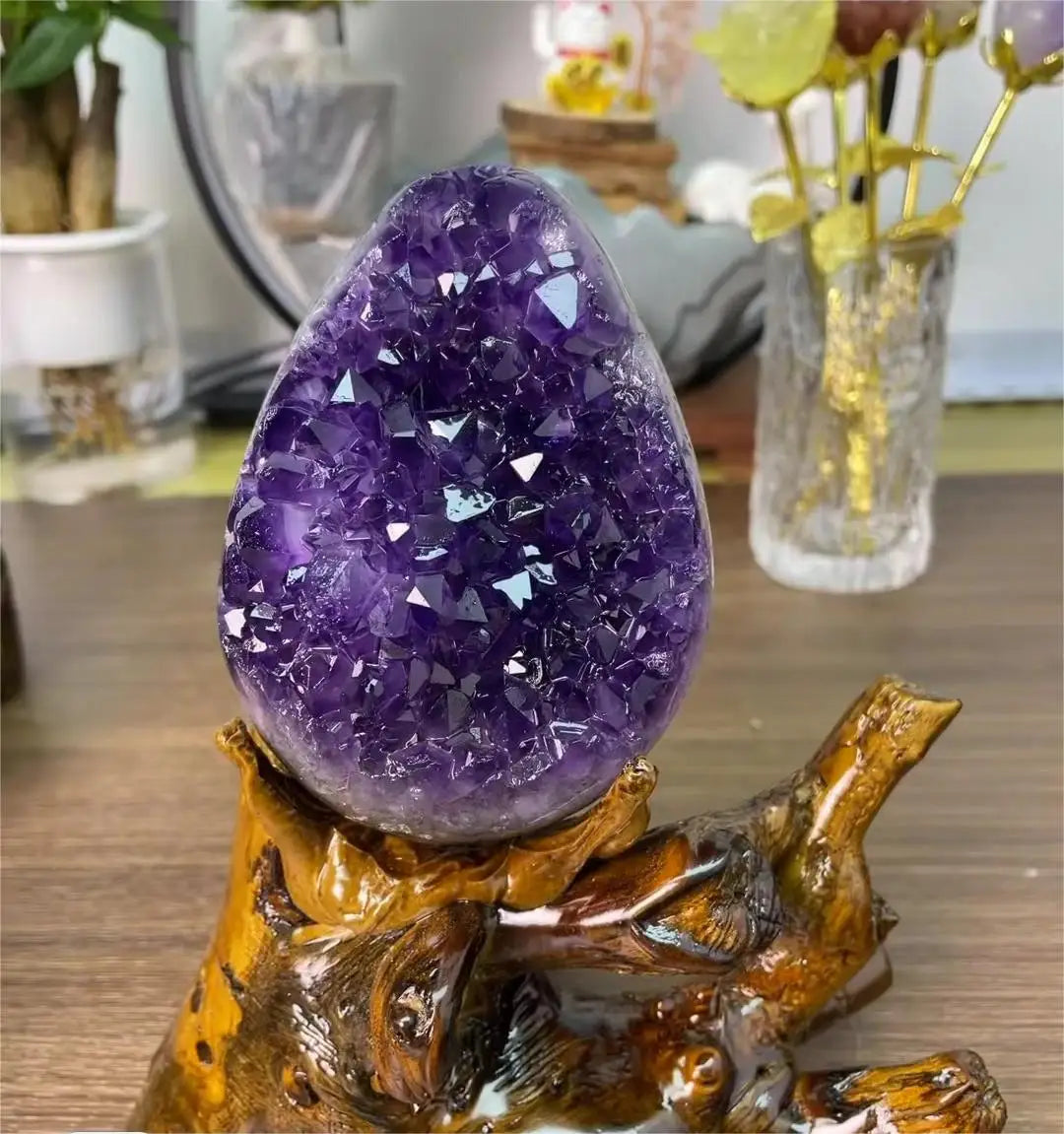 Large Amethyst Crystal Forms