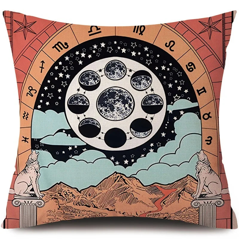 Throw Cushion Covers - Moon Tarot Collection