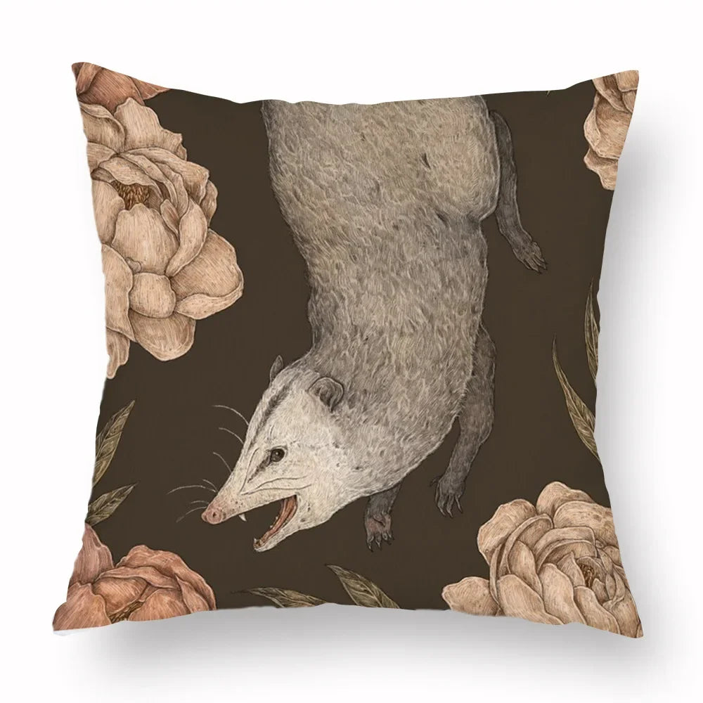 Throw Cushion Covers - Dark Academia Collection
