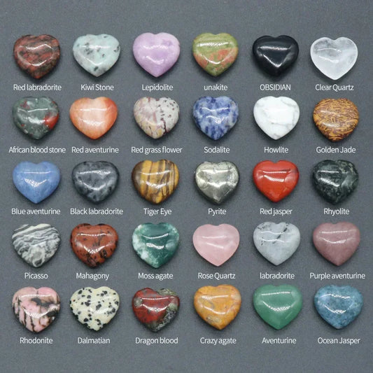 Mini Heart Carvings