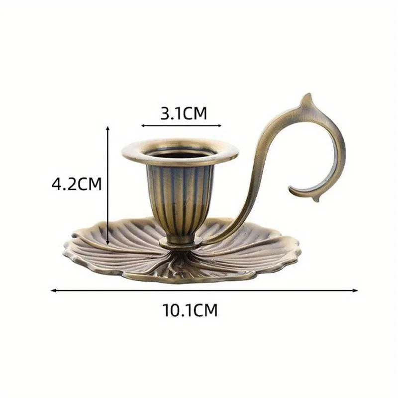 Vintage Nordic Style Candlestick Holders