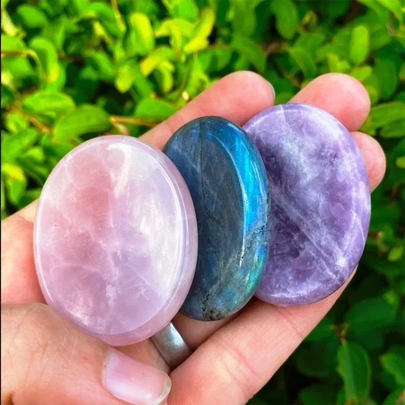 Crystal worry Stones