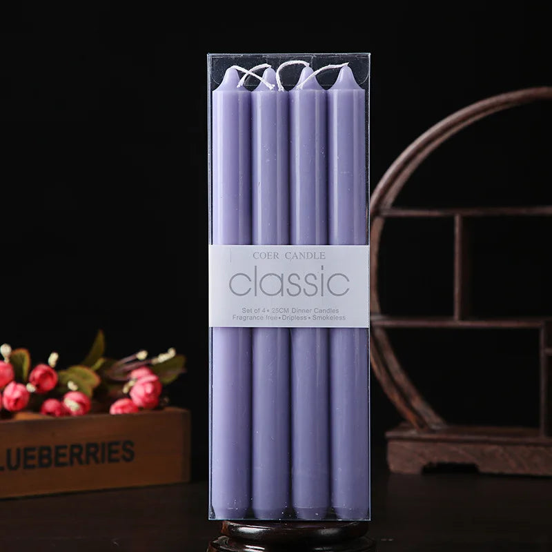 9.5” Taper Candles - 4Pc