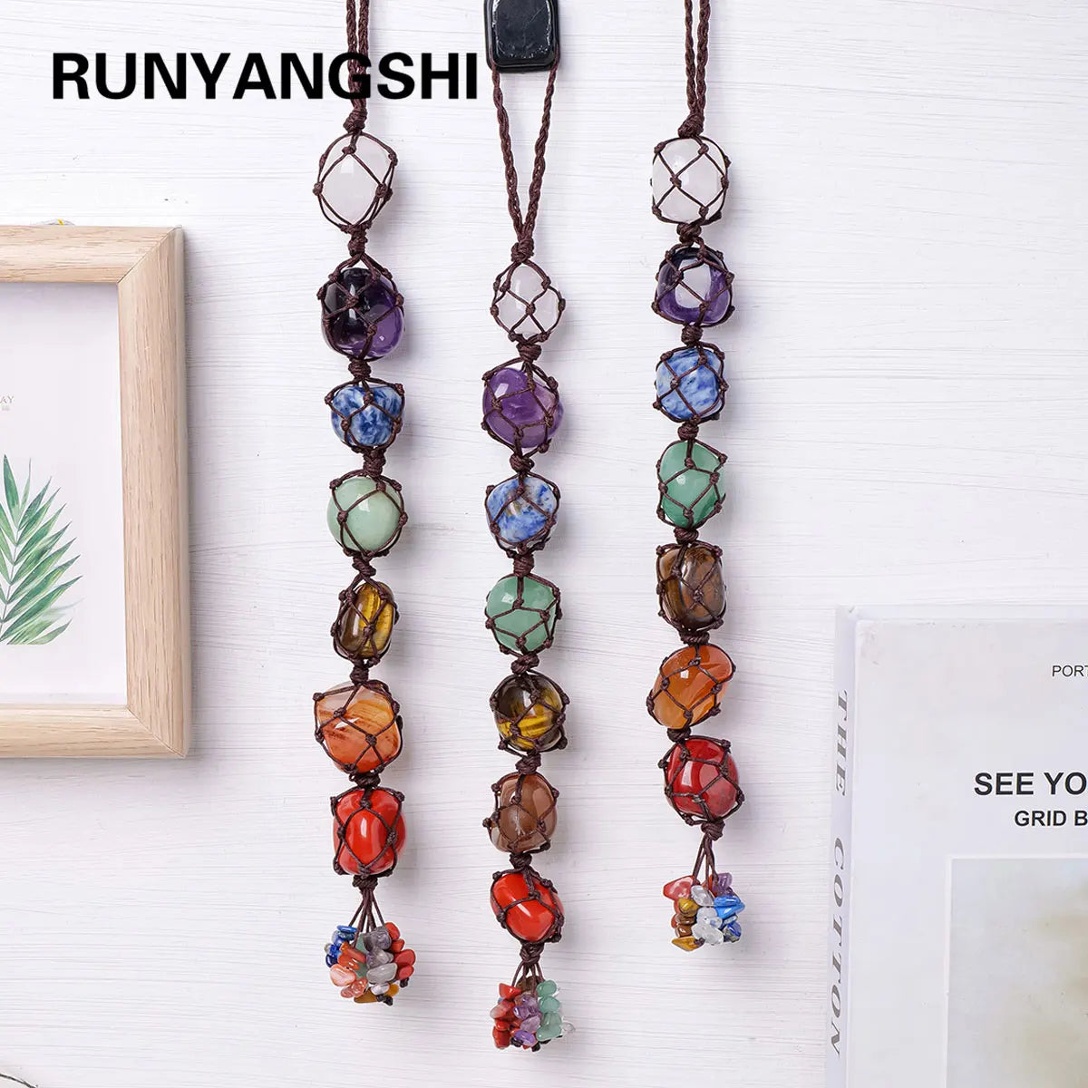 Hanging Chakra Stones